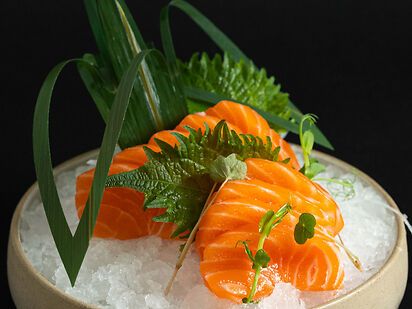 Sashimi salmone